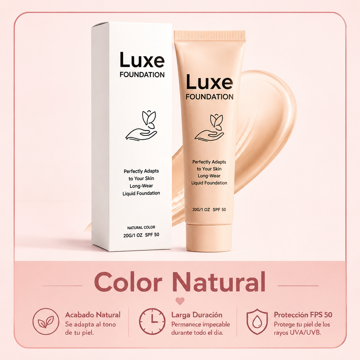 Base Luxe com FPS 50