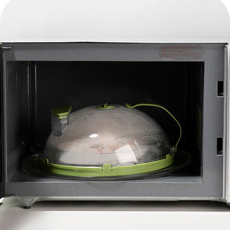 Tapa Protectora para Microondas con Vapor y Asa